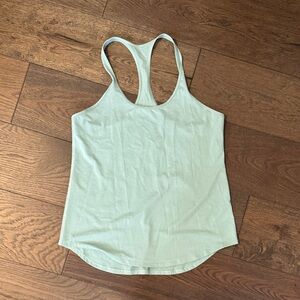 Lululemon Athletica Light Green Racerback Tank Top